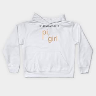 number of pi, funny, girl, meme, gossip, tv show Kids Hoodie